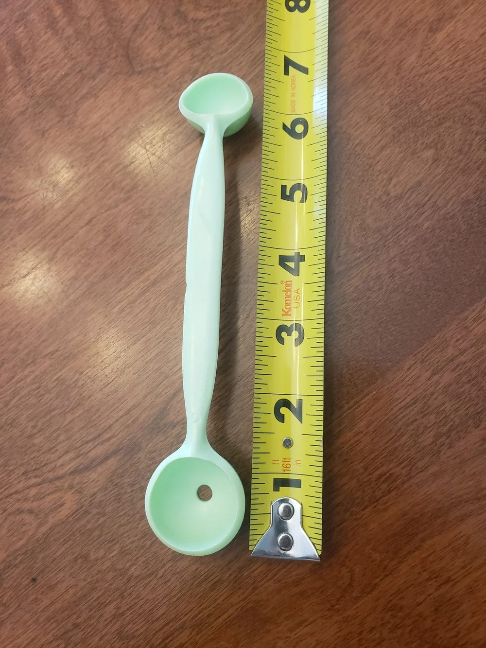 Assorted Green & Aqua Plastic And Silicone Kitchen Utensils (Set Of 7 Total)